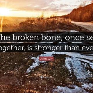 Broken bones wallpaper