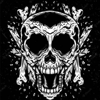 Broken bones wallpaper