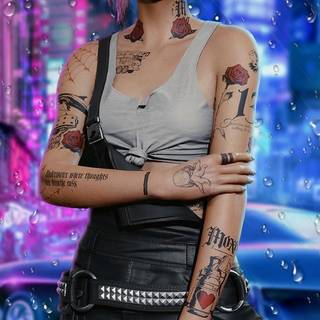 Judy Cyberpunk wallpaper