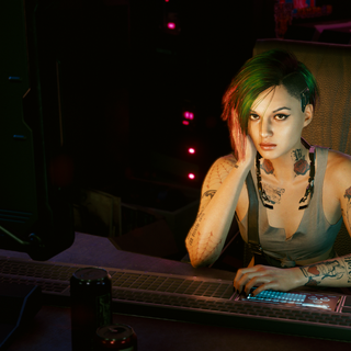 Judy Cyberpunk wallpaper