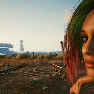 Judy Cyberpunk wallpaper