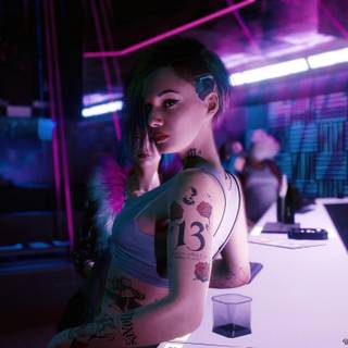 Judy Cyberpunk wallpaper
