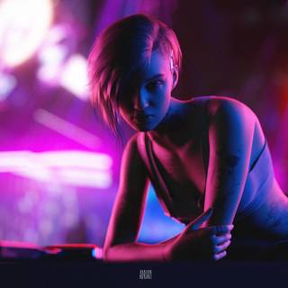 Judy Cyberpunk wallpaper