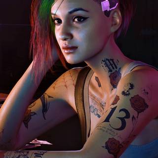 Judy Cyberpunk wallpaper