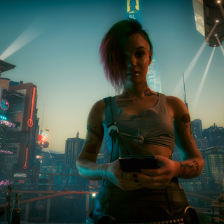 Judy Cyberpunk wallpaper