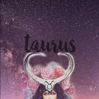 Zodiac sign Taurus wallpaper