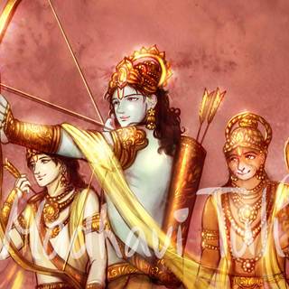 Shri Ram 4K wallpaper