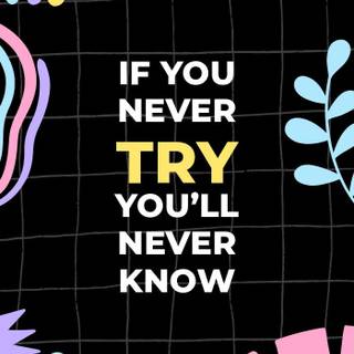 Motivation line wallpaper