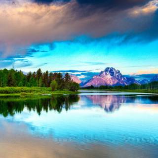 Pretty spring scenery wallpaper