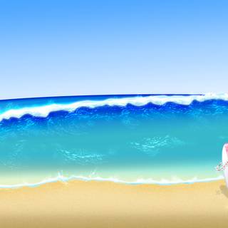 Surfer summer wallpaper