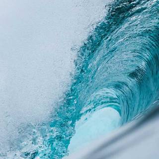 Summer blue preppy wallpaper