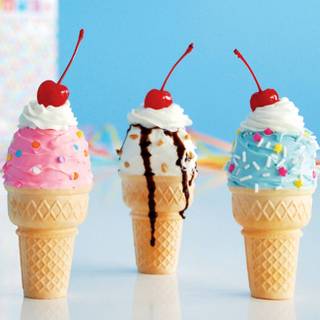 Easter ice cream wallpaper