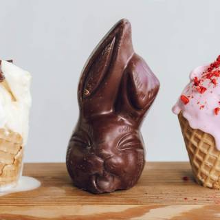 Easter ice cream wallpaper