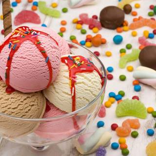 Easter ice cream wallpaper