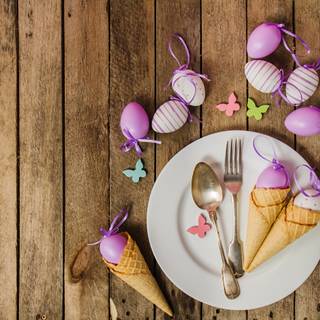 Easter ice cream wallpaper
