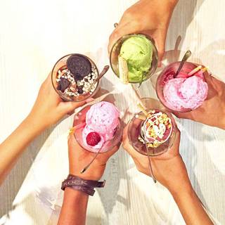 Easter ice cream wallpaper