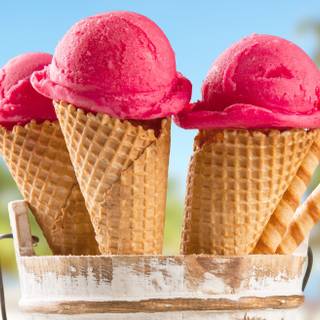 Summer dessert wallpaper