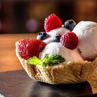 Summer dessert wallpaper