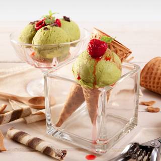 Summer dessert wallpaper