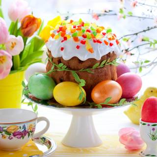Easter deserts wallpaper