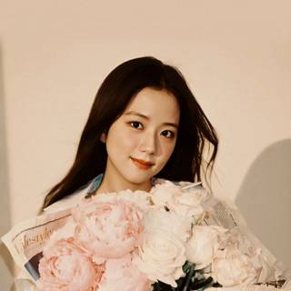Jisoo Flower wallpaper