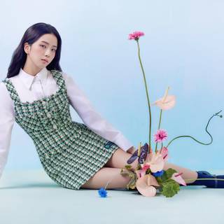 Jisoo Flower wallpaper