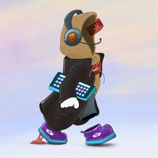 Invisible friends wallpaper