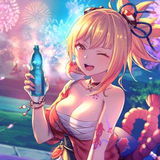 Genshin Impact Yoimiya wallpaper