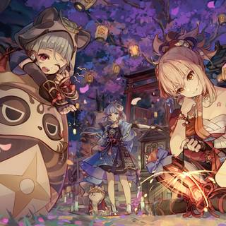 Genshin Impact Yoimiya wallpaper