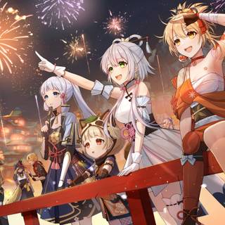 Genshin Impact Yoimiya wallpaper