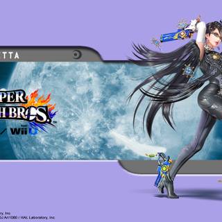 Bayonetta Super Smash Bros wallpaper