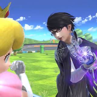 Bayonetta Super Smash Bros wallpaper