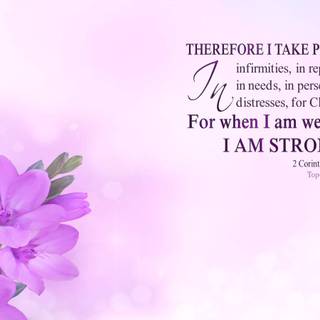 Laptop spring Bible verses wallpaper