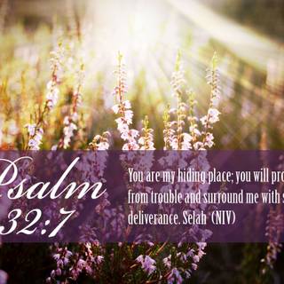 Laptop spring Bible verses wallpaper