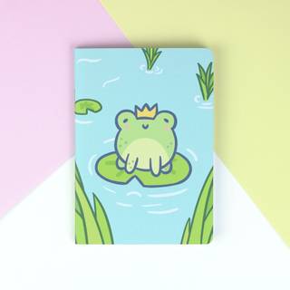 Spring frogs wallpaper