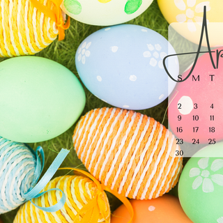 April Easter 2023 wallpaper