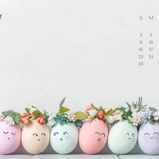 April Easter 2023 wallpaper