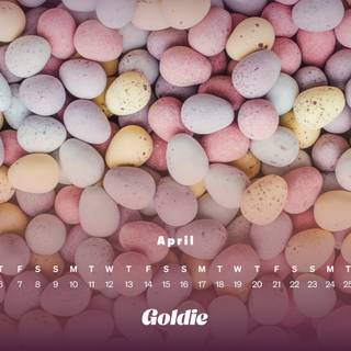 April Easter 2023 wallpaper