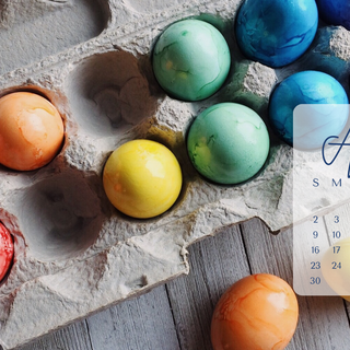 April Easter 2023 wallpaper