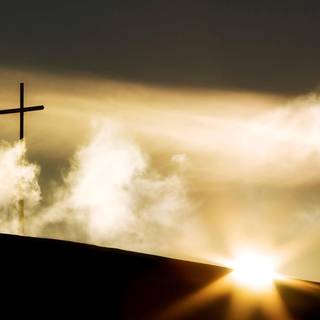 Sunrise Easter wallpaper