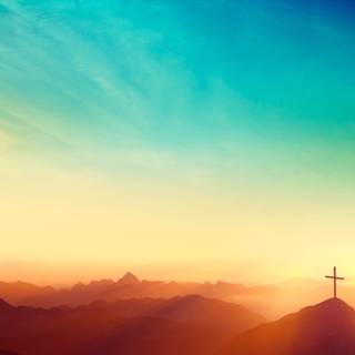 Sunrise Easter wallpaper