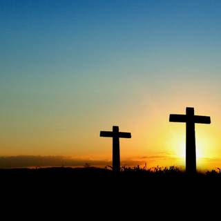 Sunrise Easter wallpaper