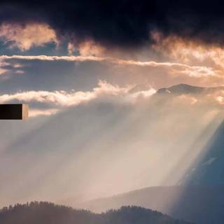 Sunrise Easter wallpaper