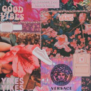 Good vibes Easter wallpaper