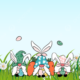 Easter flowers meadow wallpaper