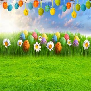 Easter flowers meadow wallpaper