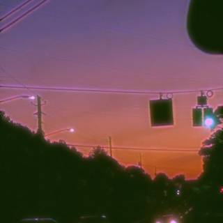 Summer night vibe wallpaper