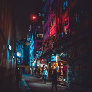 Summer night vibe wallpaper