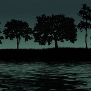 Summer night vibe wallpaper