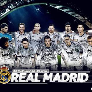 Aesthetic desktop Real Madrid wallpaper